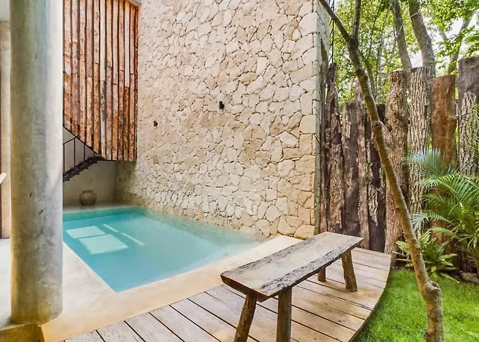 Boho Jungle -pvt Pool -concierge-hammock 7b * Tulum